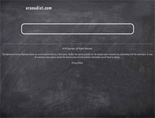Tablet Screenshot of eronudist.com